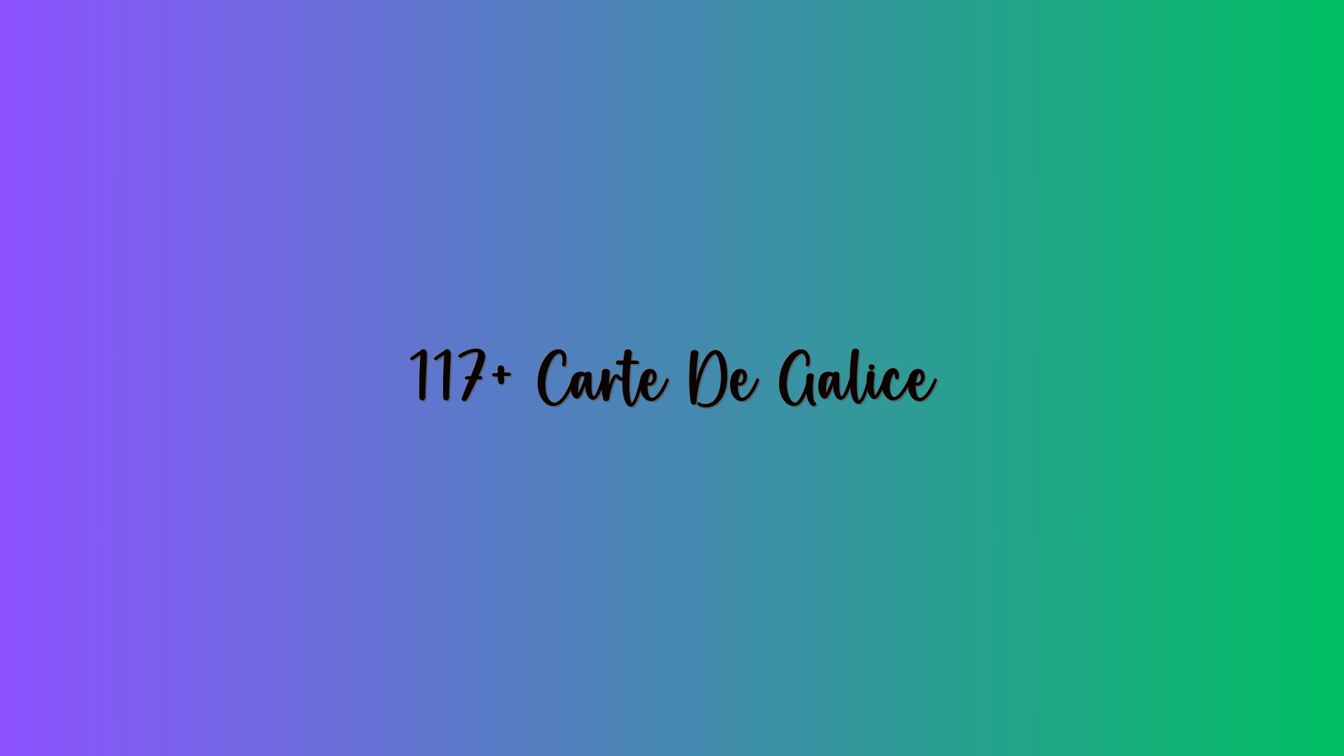 117+ Carte De Galice