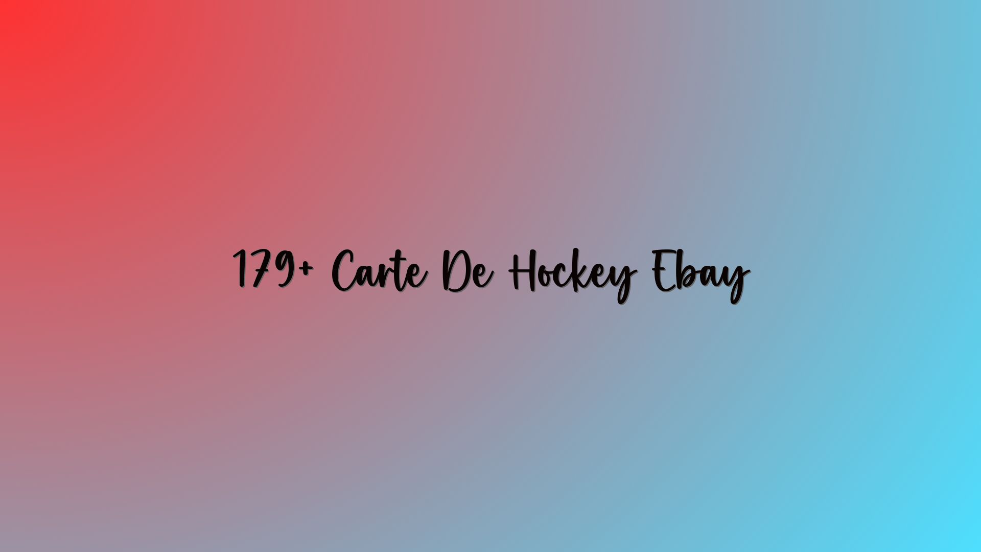 179+ Carte De Hockey Ebay