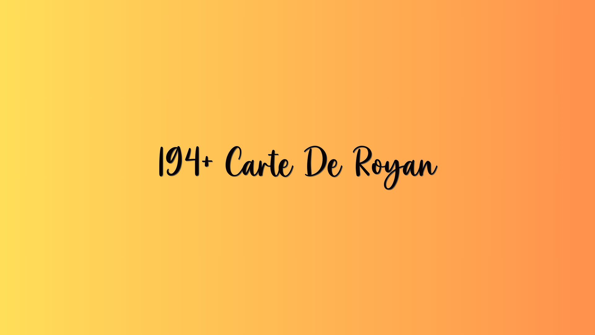 194+ Carte De Royan