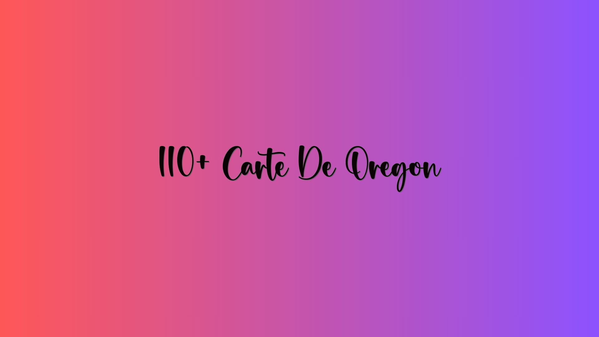 110+ Carte De Oregon