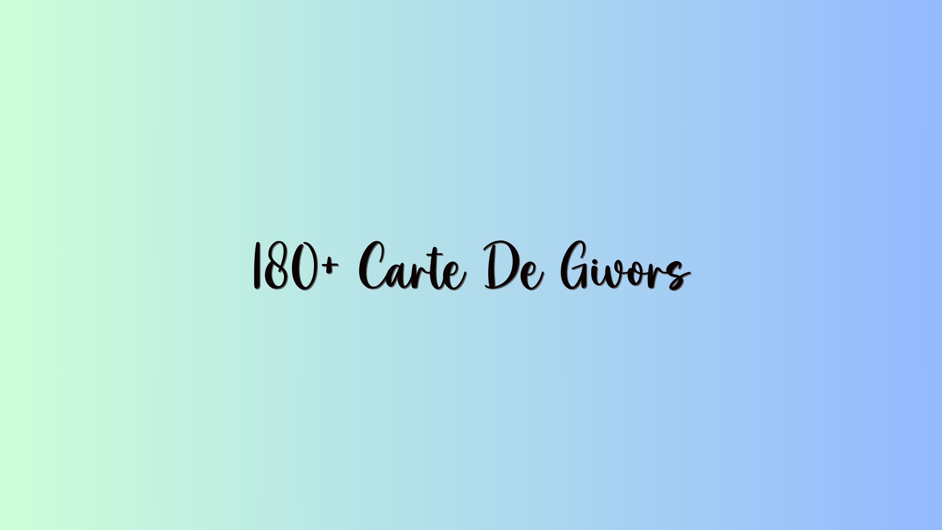 180+ Carte De Givors