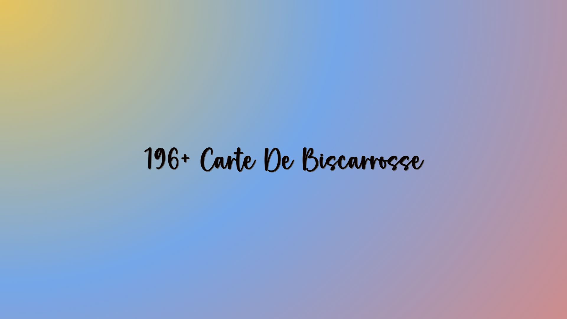 196+ Carte De Biscarrosse