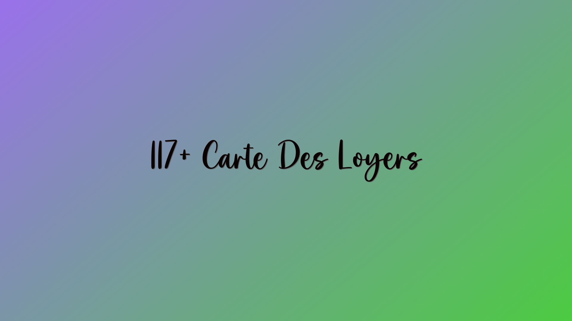 117+ Carte Des Loyers