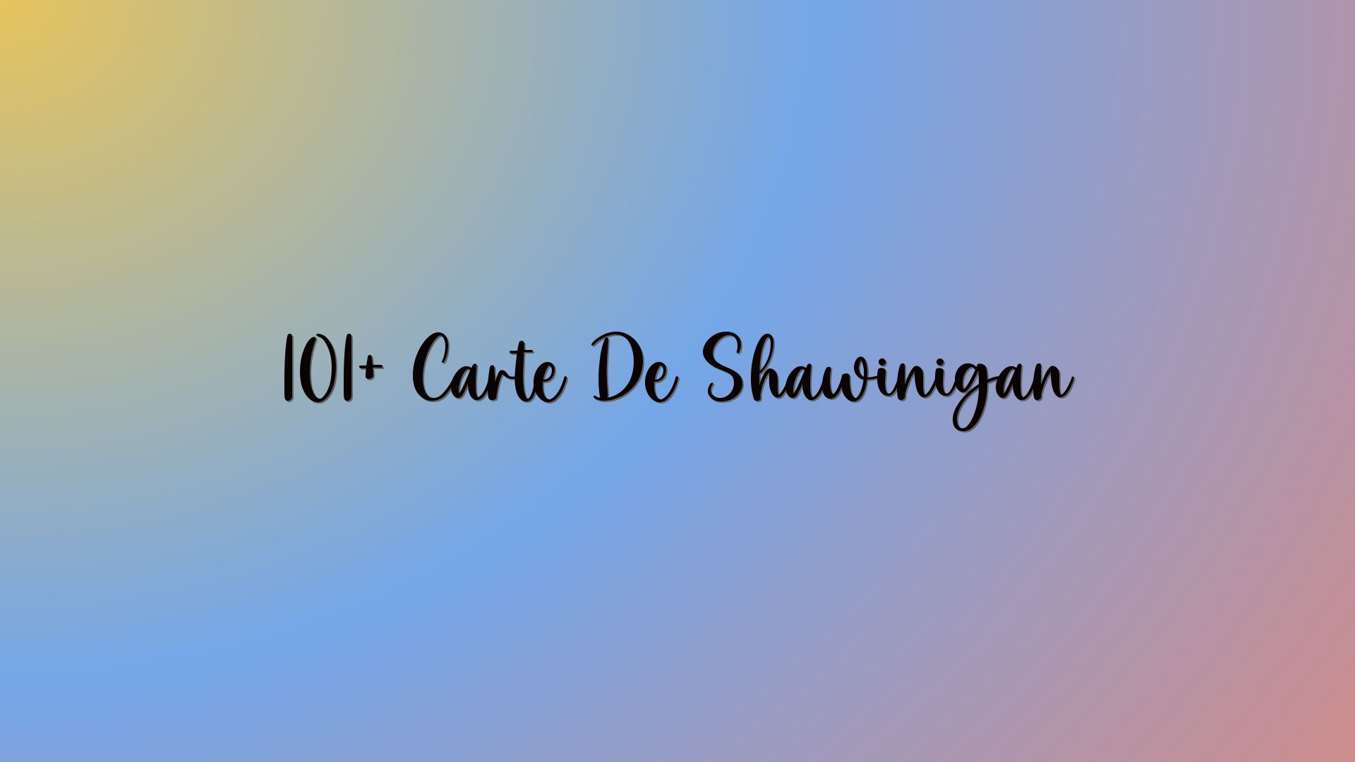 101+ Carte De Shawinigan