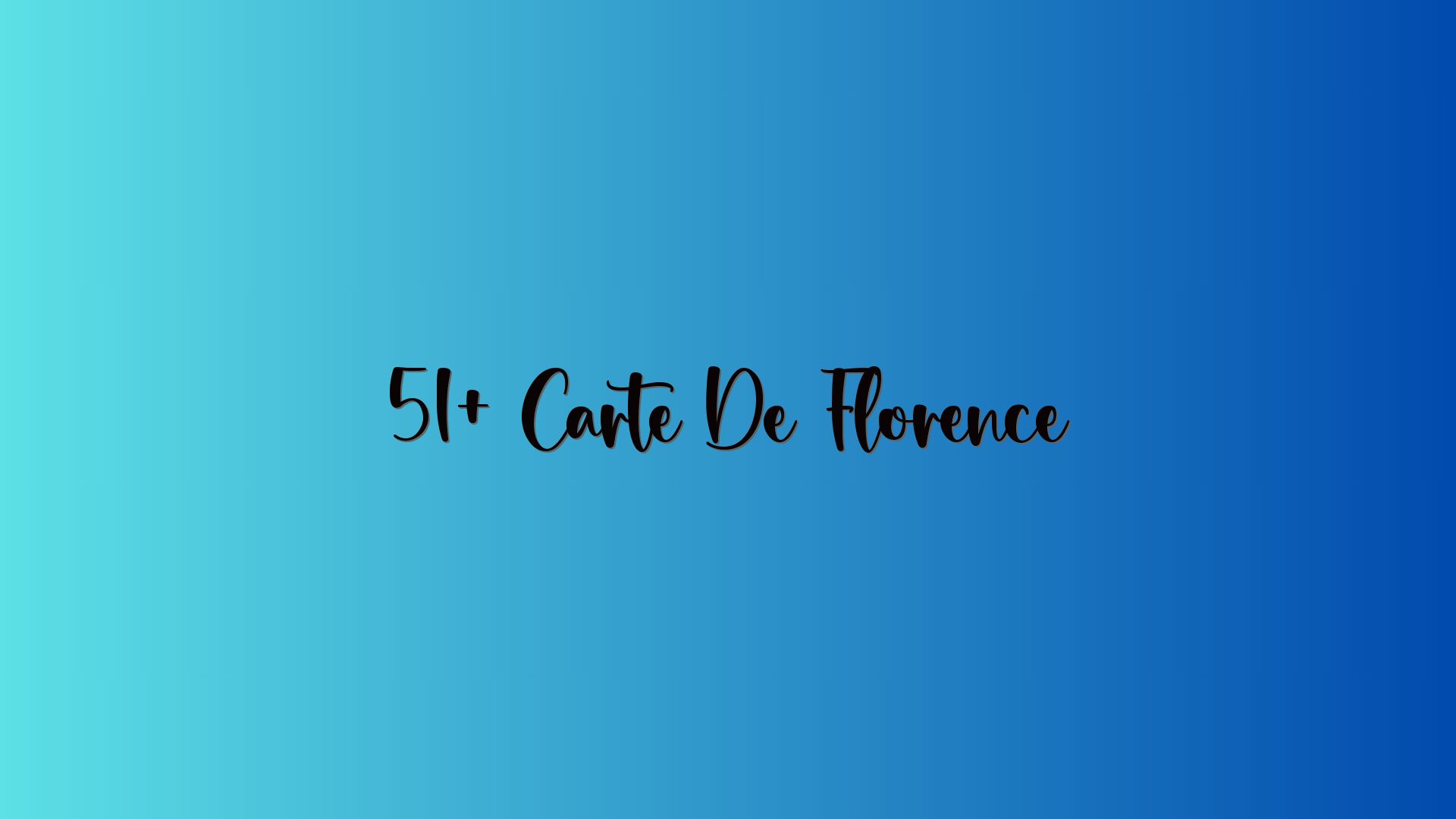 51+ Carte De Florence